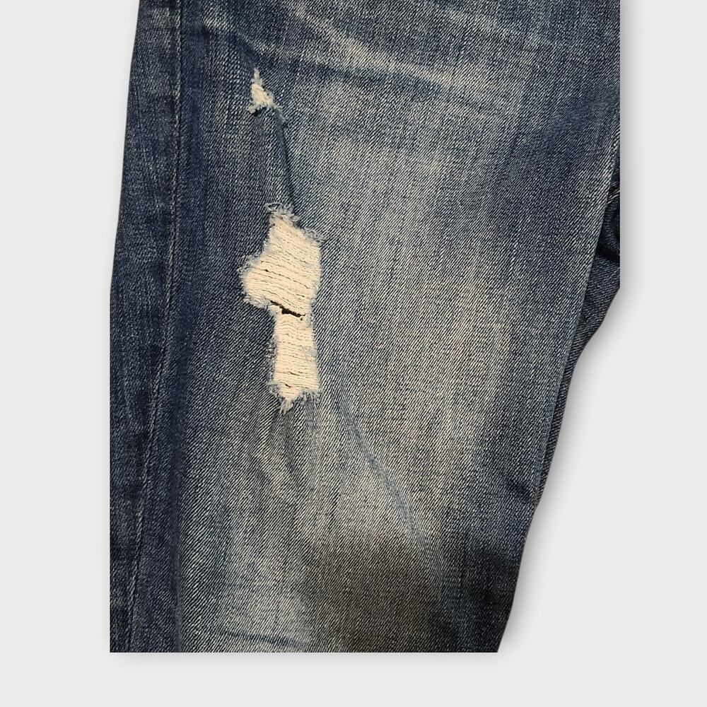 Current Elliott Jeans Women's Sz 30" Skinny Ankle Denim Distressed The Stiletto - Picture 5 of 10